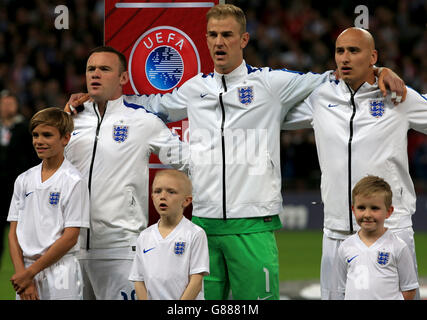 Soccer - UEFA Euro 2016 - Qualifiche - Gruppo E - Inghilterra v svizzera - Wembley Stadium Foto Stock