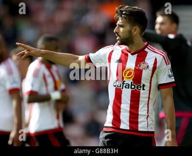 Calcio - Barclays Premier League - Sunderland / Tottenham Hotspur - Stadio della luce. Jordi Gomez di Sunderland in azione durante la partita della Barclays Premier League allo Stadium of Light di Sunderland. Foto Stock