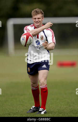 Rugby Union - British & Irish Lions / Argentina - formazione - Università di Glamorgan. Dwayne Peel dei Lions britannici e irlandesi durante la formazione Foto Stock