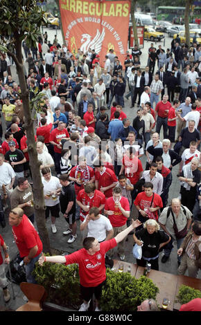 Soccer - UEFA Champions League - finale - AC Milan v Liverpool - tifosi del Liverpool - Istanbul Foto Stock