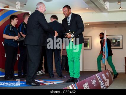 Rugby Union - Fiji Cerimonia di benvenuto - Palazzo di Hampton Court Foto Stock