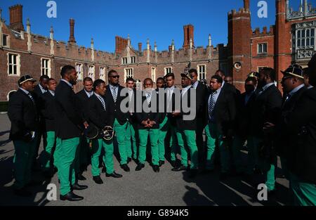 Rugby Union - Fiji Cerimonia di benvenuto - Palazzo di Hampton Court Foto Stock