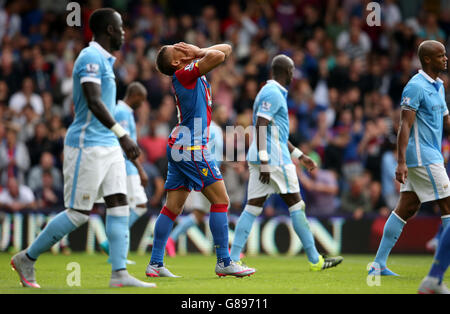 Calcio - Barclays Premier League - Crystal Palace v Manchester City - Selhurst Park Foto Stock