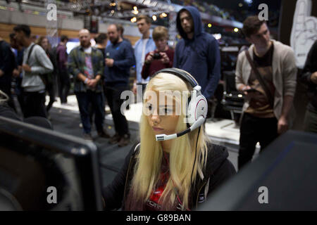 Dreamhack Convenzione di gioco Foto Stock