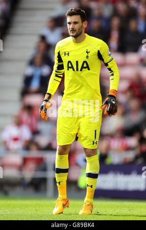 Calcio - Barclays Premier League - Sunderland v Tottenham Hotspur - Stadio di luce. Tottenham Hotspur portiere Hugo Lloris Foto Stock