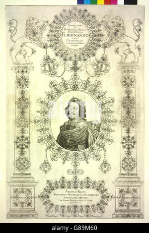 Ferdinando III., römisch-Deutscher Kaiser Foto Stock