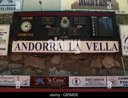 Calcio - Dundee United nel Principato di Andorra Foto Stock