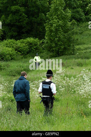 Tentato omicidio - Anthony Hinchliffe - Dewsbury Foto Stock
