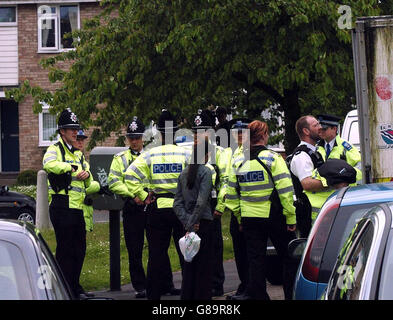 Tentato omicidio - Anthony Hinchliffe - Dewsbury Foto Stock