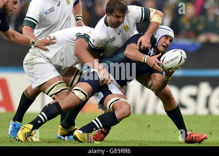 Il Rugby - Coppa del Mondo di Rugby 2015 - Pool B - Sud Africa v Scozia - St James Park Foto Stock