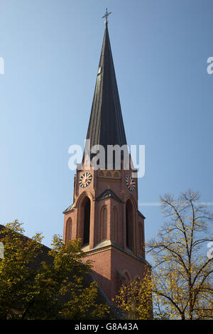 St Mary's Chiesa Cattolica, Froendenberg Ruhr, Unna, la zona della Ruhr, Renania settentrionale-Vestfalia Foto Stock