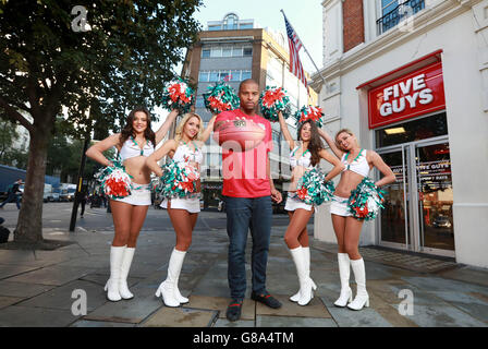 NFL e cinque ragazzi partnership Foto Stock