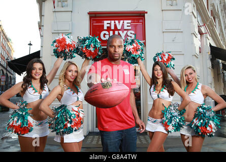 NFL e cinque ragazzi partnership Foto Stock