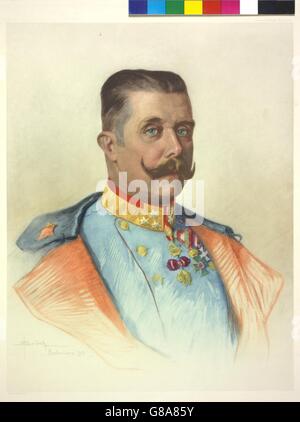 Franz Ferdinand, Erzherzog von Österreich-Este Foto Stock