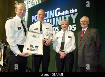 La polizia Cerimonia di Premiazione - Belfast City Hall Foto Stock