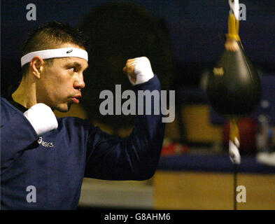 Boxing - Ricky Hatton v Kosta Tszyu - Kosta Tszyu sessione di formazione - Bolton Arena Foto Stock