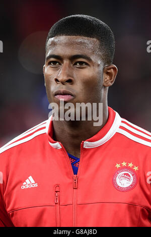 Soccer - UEFA Champions League - Gruppo F - Arsenal v Olympiacos - Emirates Stadium Foto Stock