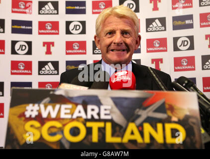 Soccer - UEFA Euro 2016 - Scozia Squad annuncio - Hampden Park Foto Stock