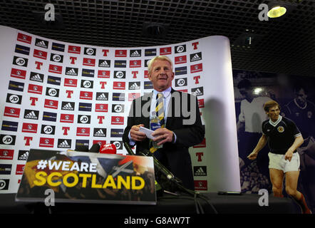 Soccer - UEFA Euro 2016 - Scozia Squad annuncio - Hampden Park Foto Stock