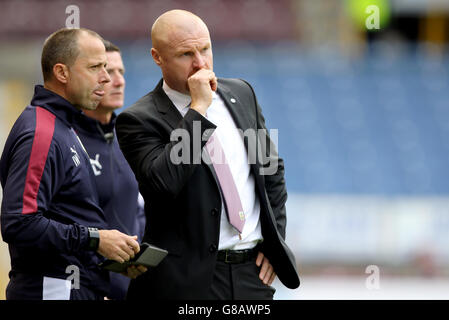 Calcio - Sky Bet Championship - Burnley v Reading - Turf Moor. Sean Dyche, direttore di Burnley Foto Stock