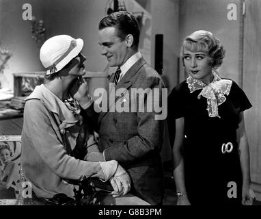 Footlight Parade, aka: sfilata im Rampenlicht, USA 1933, Regie: Lloyd Bacon, William Keighley, Darsteller: (v. l.) Ruby Keeler, James Cagney, Joan Blondll Foto Stock