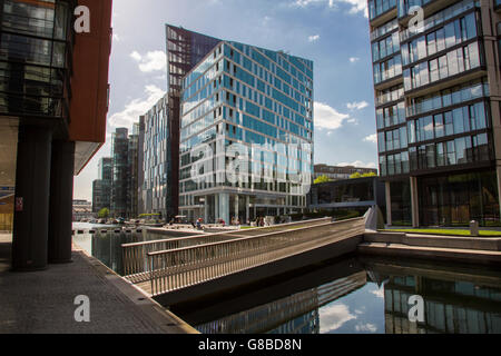 Paddington Basin, Londra Foto Stock