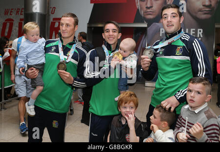 Boxe AIBA - Elite Mondiale Campionato Homecoming - Aeroporto di Dublino Foto Stock