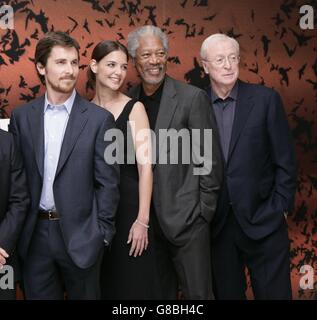 Batman Begins Premiere europeo - Odeon Leicester Square Foto Stock