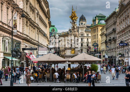 Graben, Vienna, Austria Foto Stock