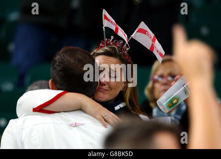 Il Rugby - Coppa del Mondo di Rugby 2015 - Una piscina - Inghilterra v Australia - Twickenham Foto Stock