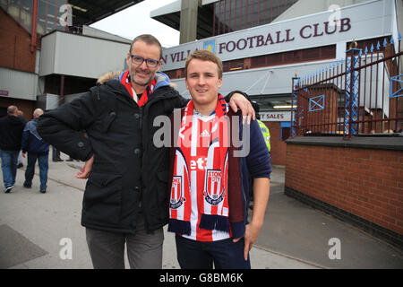 Calcio - Barclays Premier League - Aston Villa v Stoke City - Villa Park Foto Stock