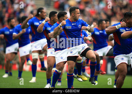 Il Rugby - Coppa del Mondo di Rugby 2015 - Pool B - Samoa v Giappone - Stadium:MK Foto Stock