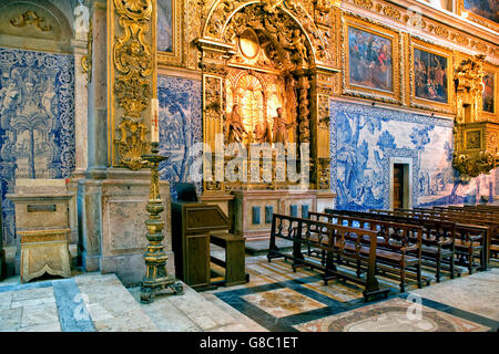 Chiesa di Madre de Deus in Nazionale Museo di piastrella in Lisbona Foto Stock