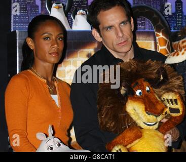 Madagascar Photocall - Mandarin Oriental Hotel Foto Stock