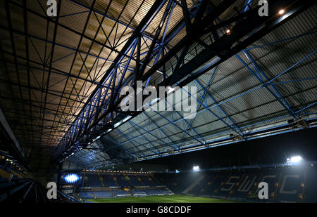 Calcio - Capital One Cup - Fourth Round - Sheffield Wednesday v Arsenal - Hillsborough. Una vista generale di Hillsborough prima del calcio d'inizio Foto Stock