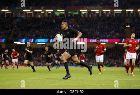 Il Rugby - Coppa del Mondo di Rugby 2015 - Quarti di Finale - Nuova Zelanda v Francia - Millennium Stadium Foto Stock