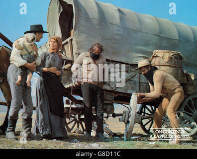 Continuavano a chiamarlo Trinita, aka: Su continua a l'appeler Trinita, aka: Ace alta, aka: Vier Fäuste für ein Halleluja, Italien 1971, Regie: Enzo Barboni, Darsteller: Terence Hill e Bud Spencer Foto Stock