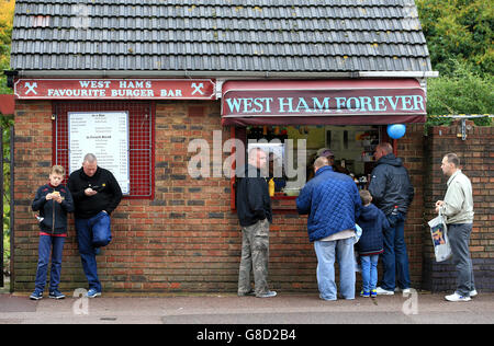 Calcio - Barclays Premier League - West Ham United v Chelsea - Upton Park Foto Stock