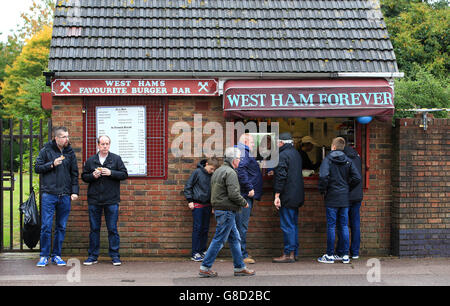 Calcio - Barclays Premier League - West Ham United v Chelsea - Upton Park Foto Stock