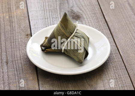 Zongzi, cinese gnocco di riso, dragon boat festival food Foto Stock