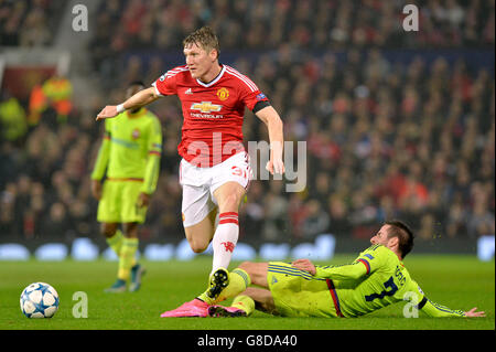 Soccer - UEFA Champions League - Gruppo B - Manchester United v CSKA Mosca - Old Trafford Foto Stock