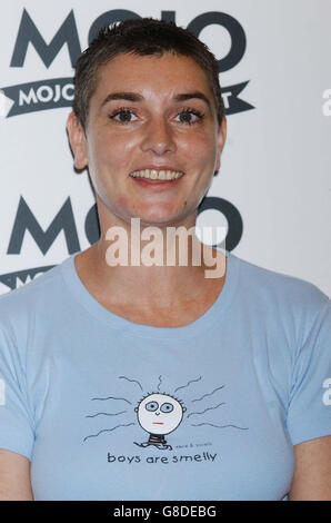 MOJO Honors List Awards annui - Porchester Hall. Arriva Sinead o'Connor. Foto Stock