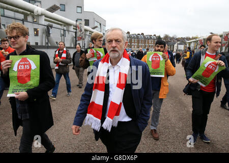 Calcio - Barclays Premier League - Arsenal v Tottenham Hotspur - Emirates Stadium Foto Stock