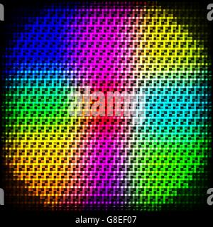 Spettro di astratta sfondo scuro con brillantini colorati. EPS vettore10 Illustrazione Vettoriale