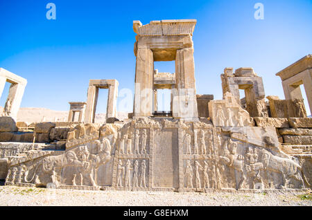 Persepolis, l'antica capitale dell'Impero Persiano Foto Stock