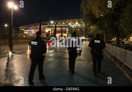 Barcellona v Roma - UEFA Champions League - Gruppo E - Camp Nou Foto Stock