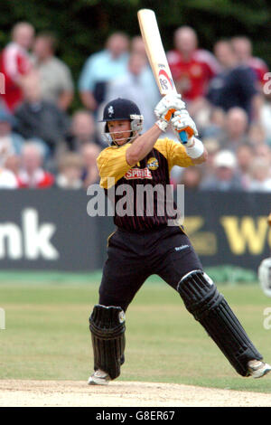 Cricket - Twenty20 Cup - Kent Spitfire v Middlesex Crusaders - St Lawrence Ground. Darren Stevens, Kent Spitfire Foto Stock