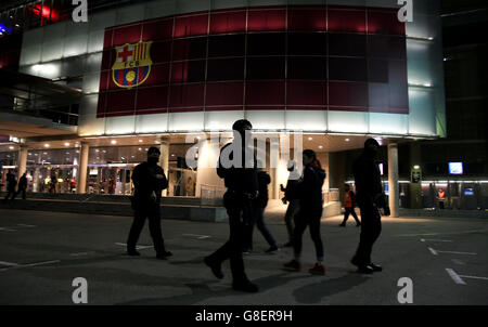 Barcellona v Roma - UEFA Champions League - Gruppo E - Camp Nou Foto Stock