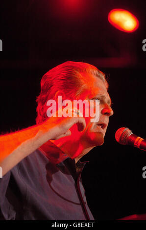 Concerto di Brian Wilson - Vicars Street. L'ex cantante dei Beach Boys, Brian Wilson, suona con la sua band. Foto Stock