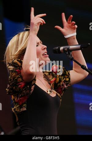 Live 8 concerto - Hyde Park - Londra Foto Stock